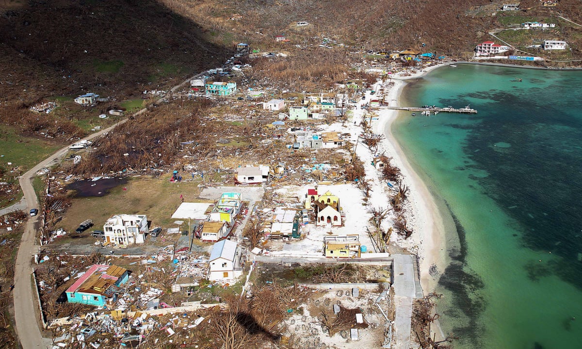 Respuestas a huracanes del Caribe