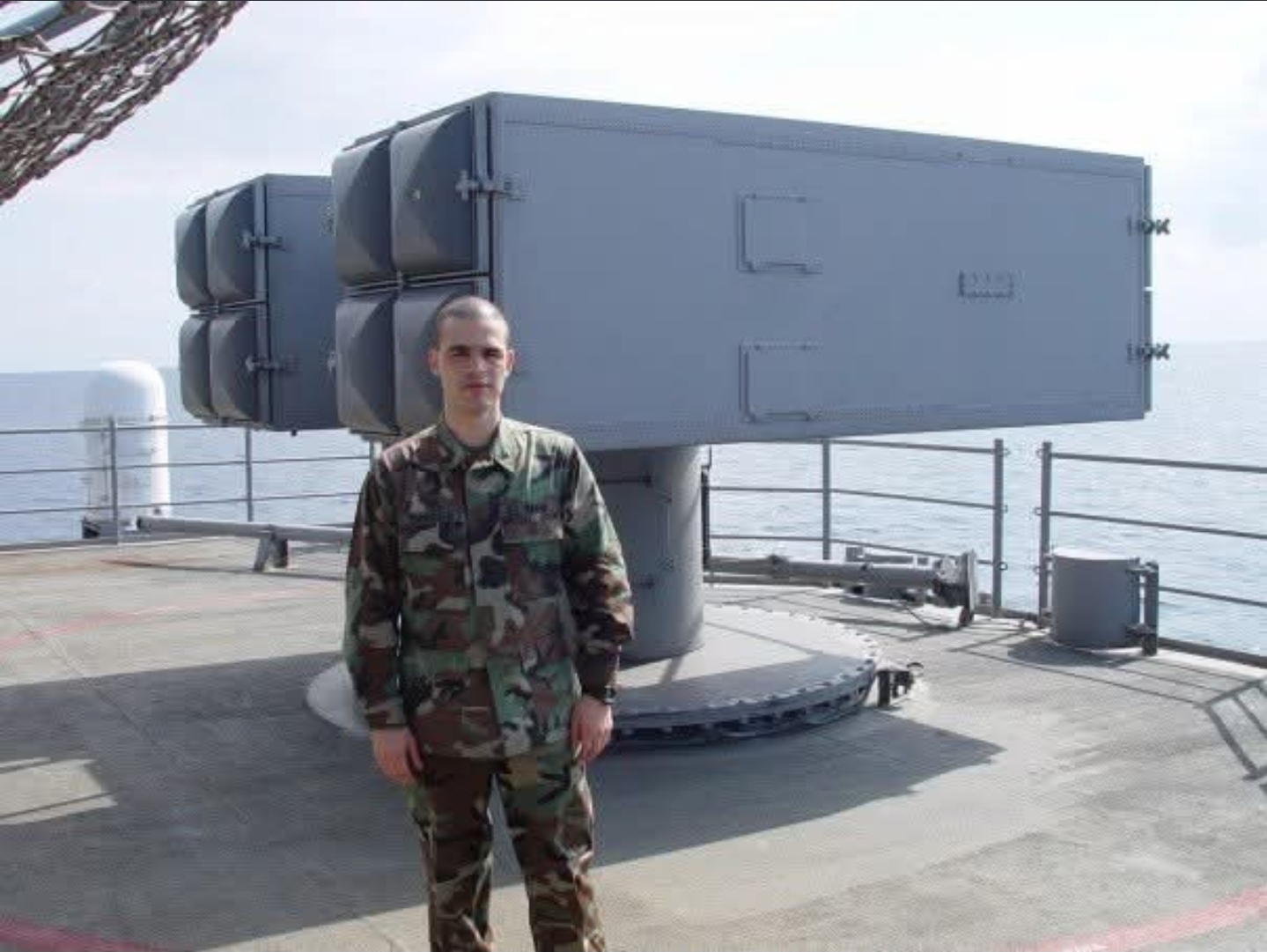 Naval operations aboard military vessel